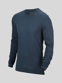 Indigo Long Sleeve Crew Neck