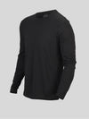 Black Long Sleeve Crew Neck