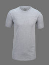 Longline Grey Crew Neck (100% cotton)