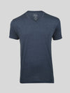 Navy V-neck