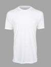 Longline White Crew Neck (100% cotton)