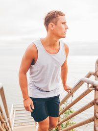 Grey Beach Tank Top