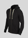 Black Zip-Up Hoodie