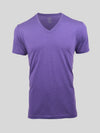 Purple V-neck