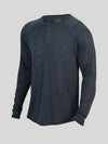 Navy Long Sleeve Henley