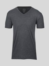 Charcoal V-neck