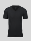 Black V-neck