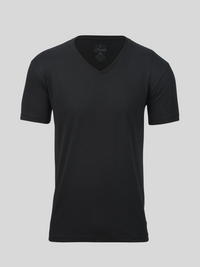 Black V-neck