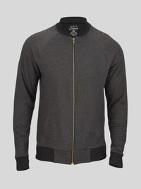 Black Fleece Bomber Jacket