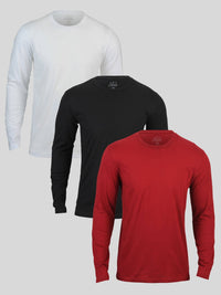 Long Sleeve Foundation 3-Pack