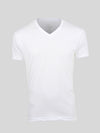 White V-neck